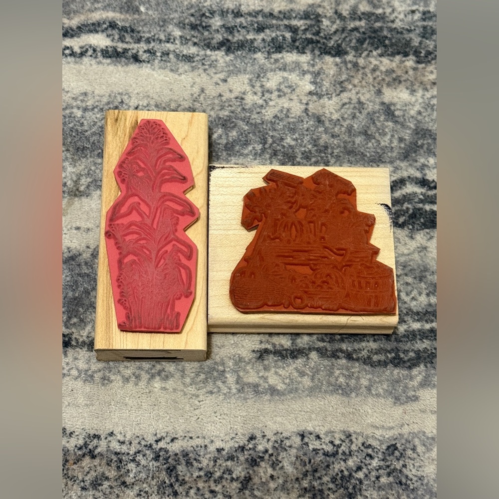 Corn & Harvest Stamp Set - Picture 2 of 2
